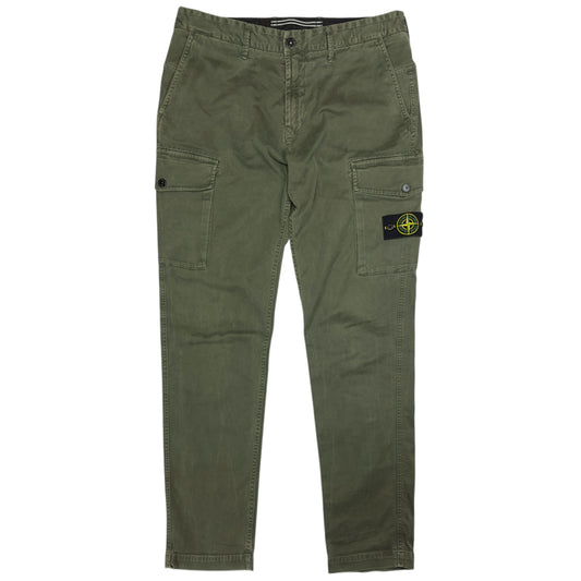 A/W 20 Stone Island Cotton Cargo Trousers Slim Fit 34/32