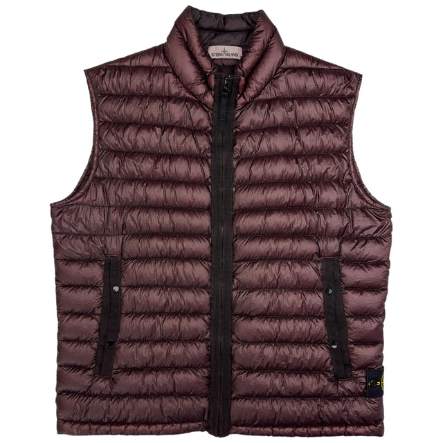 Stone Island Down_26 GR X SQM_N - Ultra Light Down Gilet