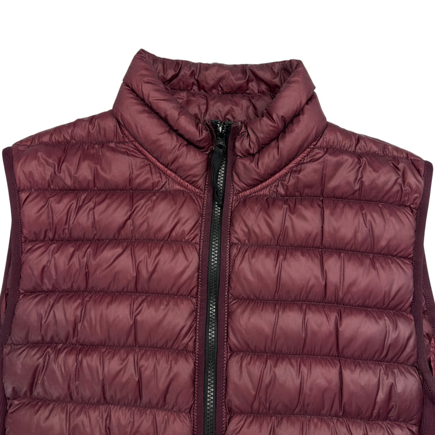 A/W 17 Stone Island Micro Yarn Down Gilet - Burgundy