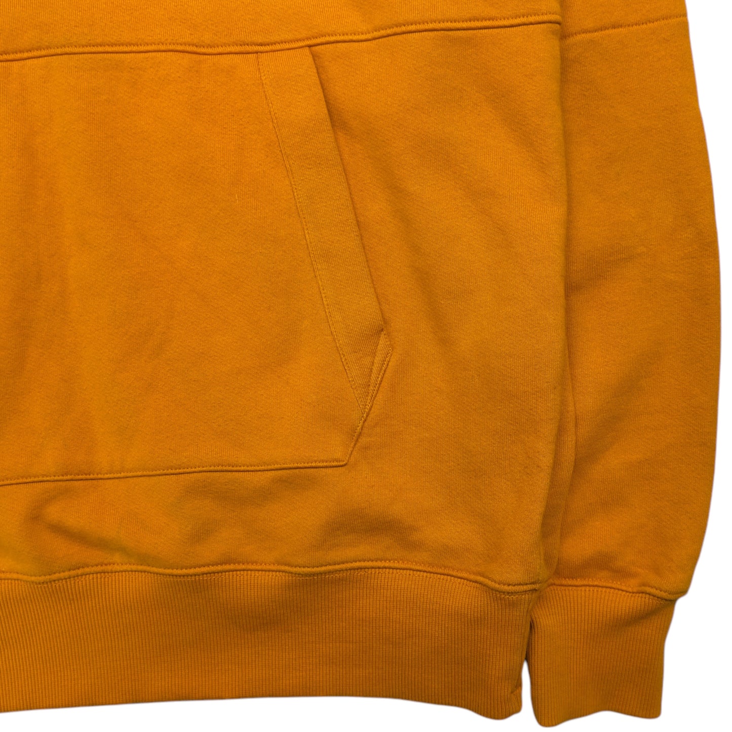 C.P. Company Diagonal Fleece Lens Hoodie - Orange