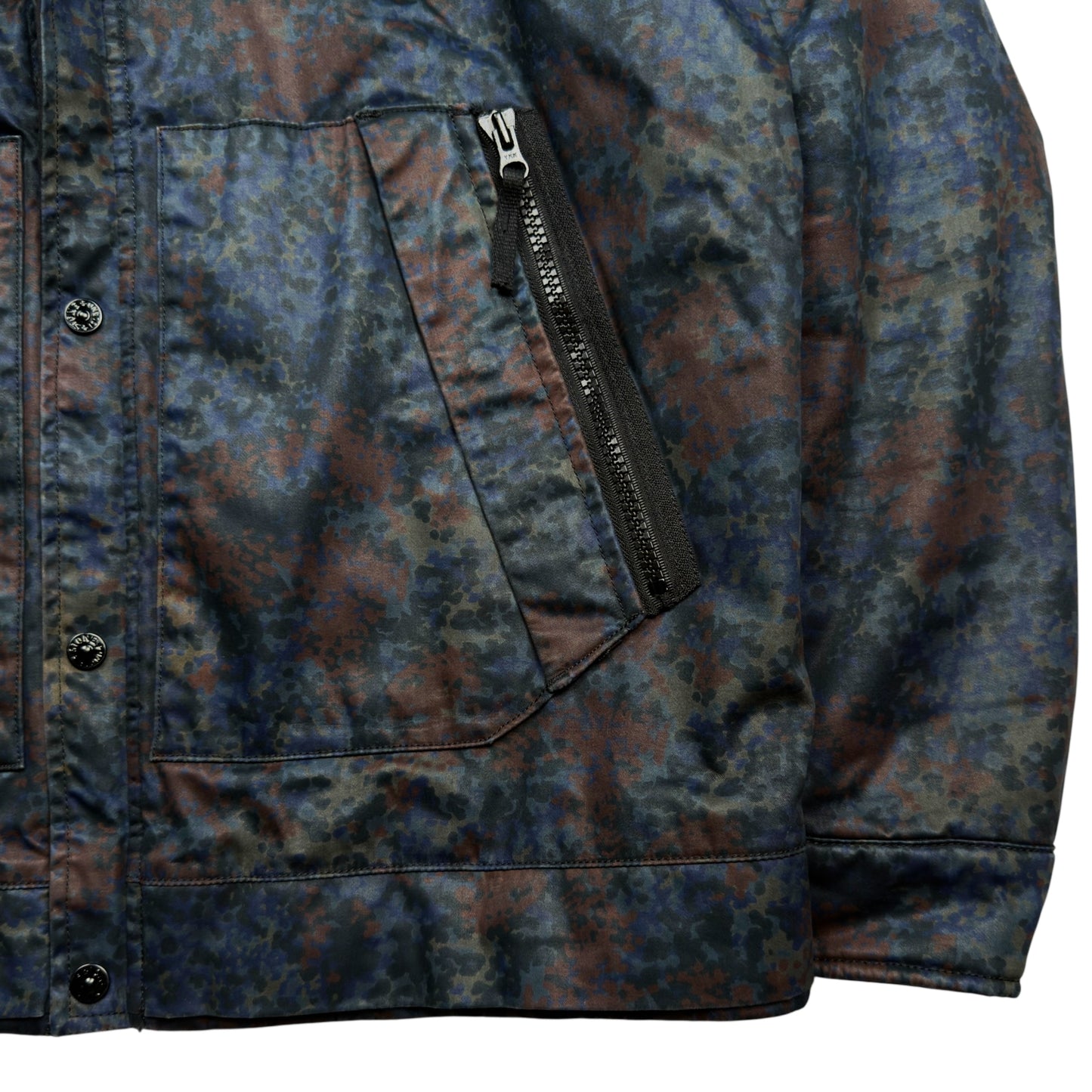 A/W 13 Stone Island Raso Gommato Camo Print OVD Jacket