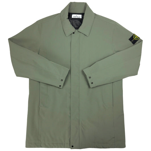 A/W 21 Stone Island Soft Shell Mac with Primaloft Insulation