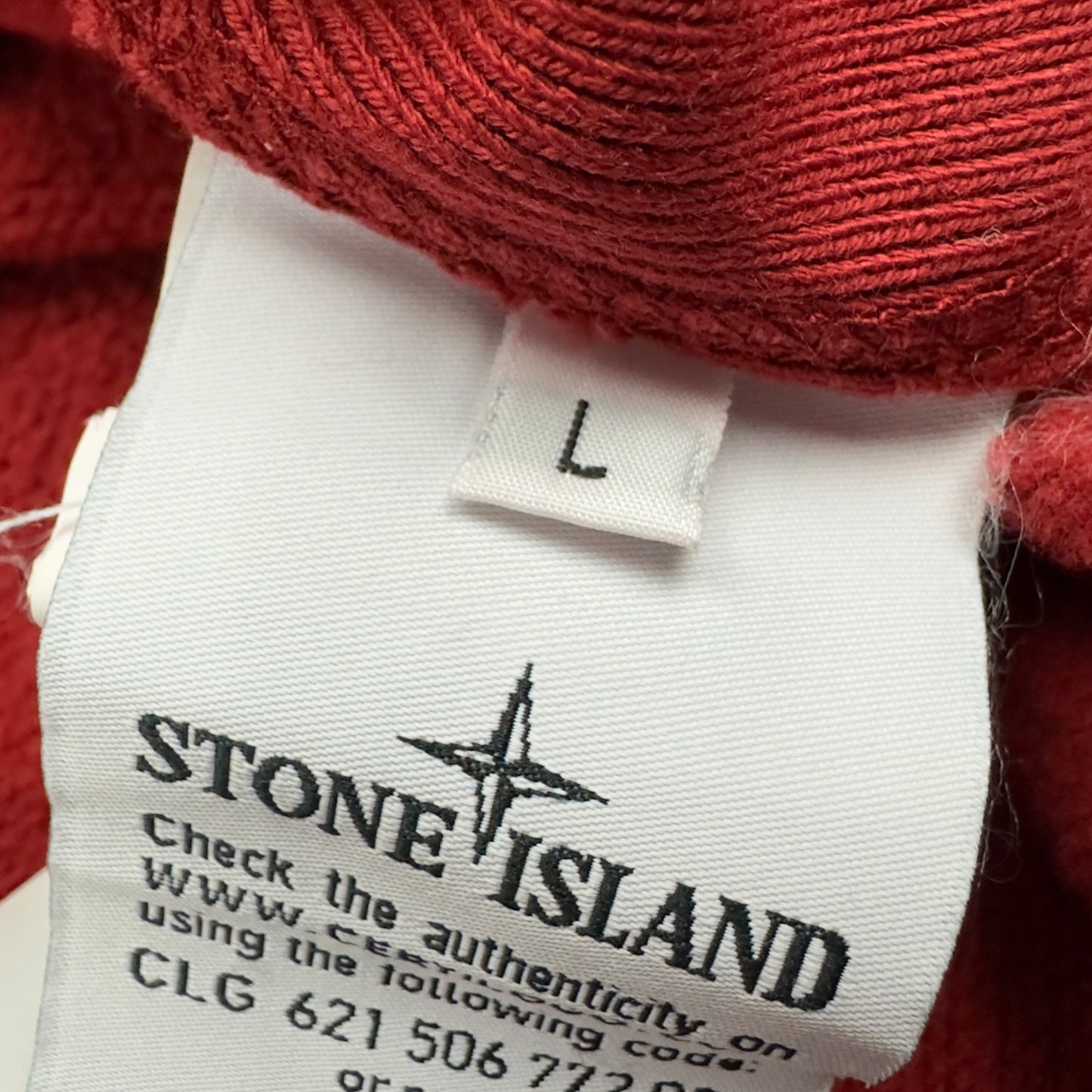 A/W 15 Stone Island Crewneck Sweater - Red