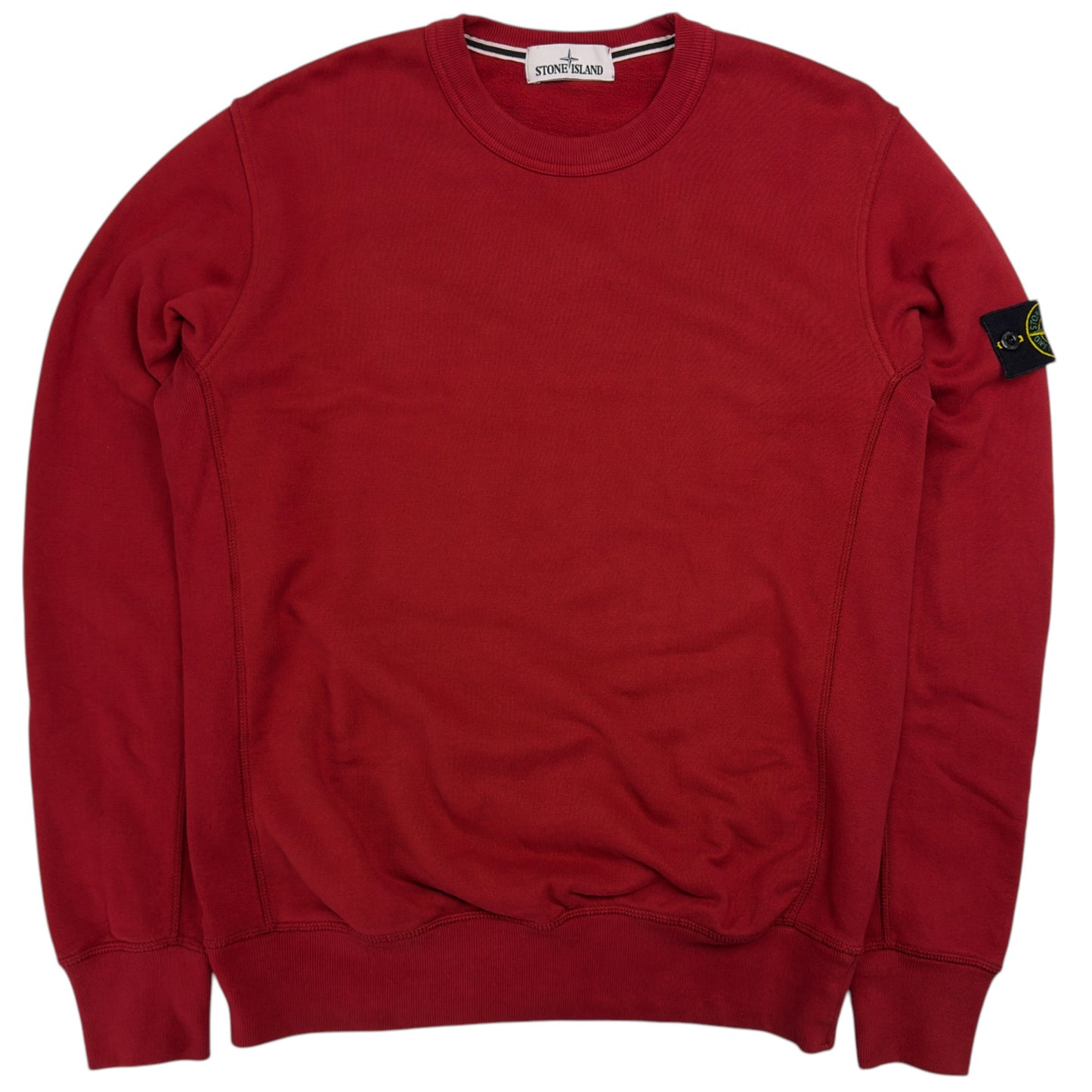 A/W 15 Stone Island Crewneck Sweater - Red