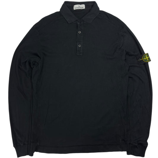 A/W 17 Stone Island Long Sleeve Polo Shirt