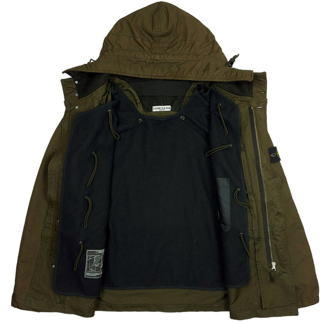 A/W 07 Stone Island David Microfibre Multi-Pocket Dutch Rope Jacket