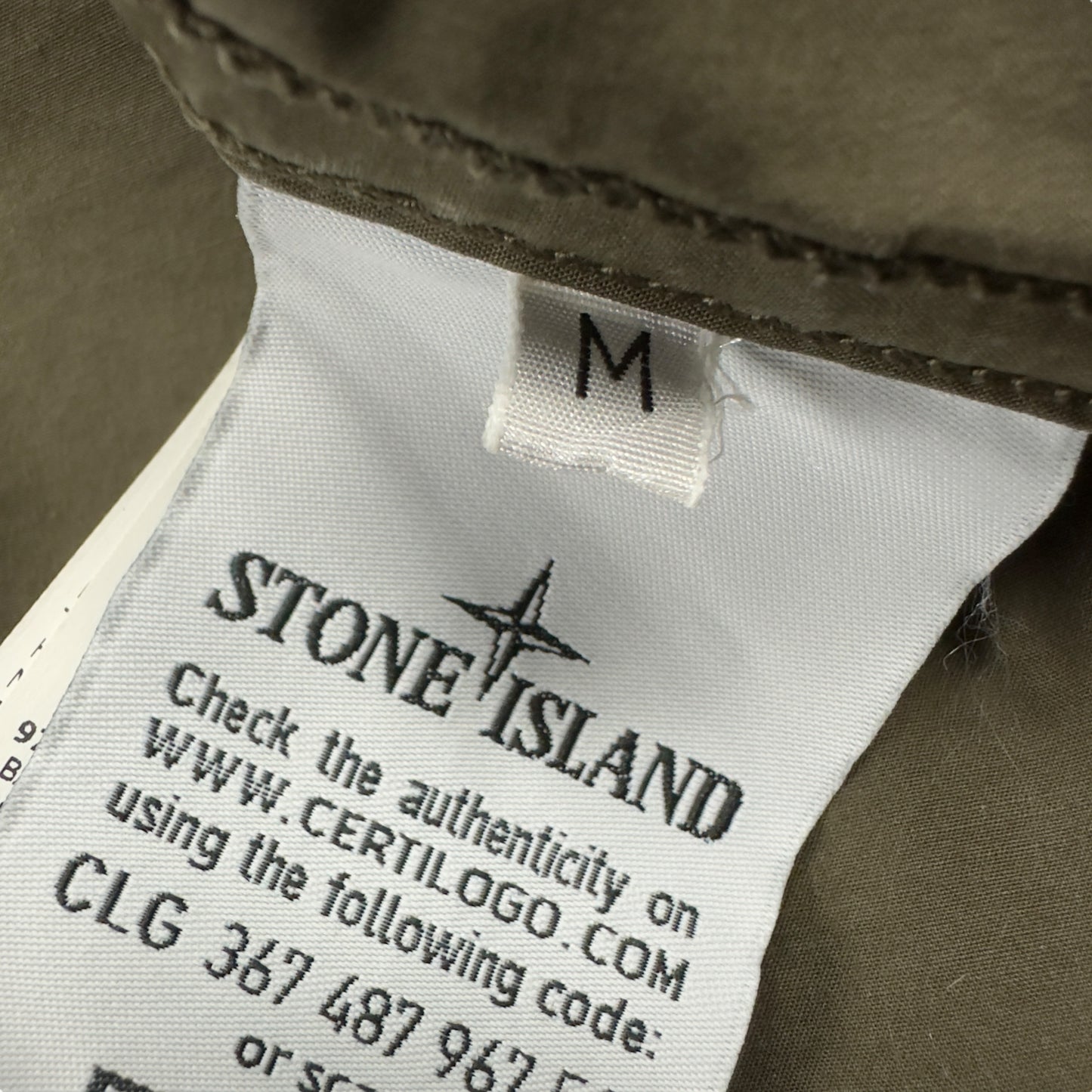 S/S 18 Stone Island Ghost Overshirt - Khaki