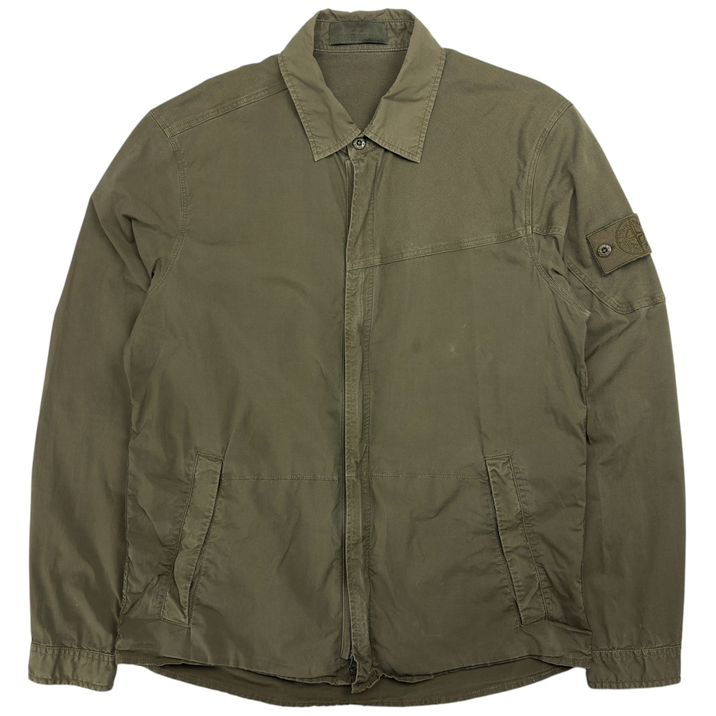 S/S 18 Stone Island Ghost Overshirt - Khaki