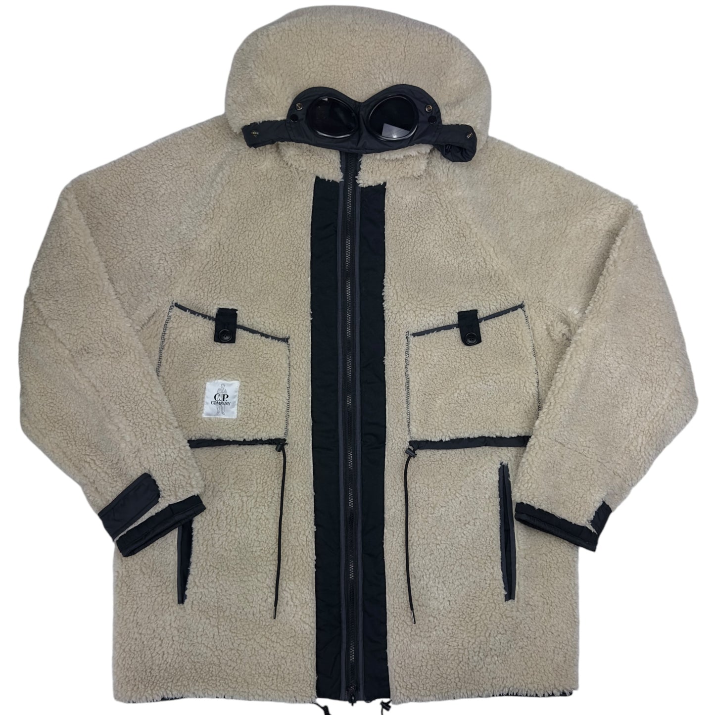 C.P. Company Reversible Cotton Fleece Goggle Jacket