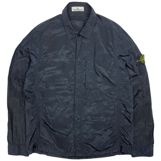 S/S 18 Stone Island Nylon Metal Overshirt - Navy