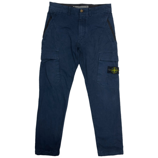 A/W 14 Stone Island Regular Tapered Cargo Trousers - Navy - 30/30