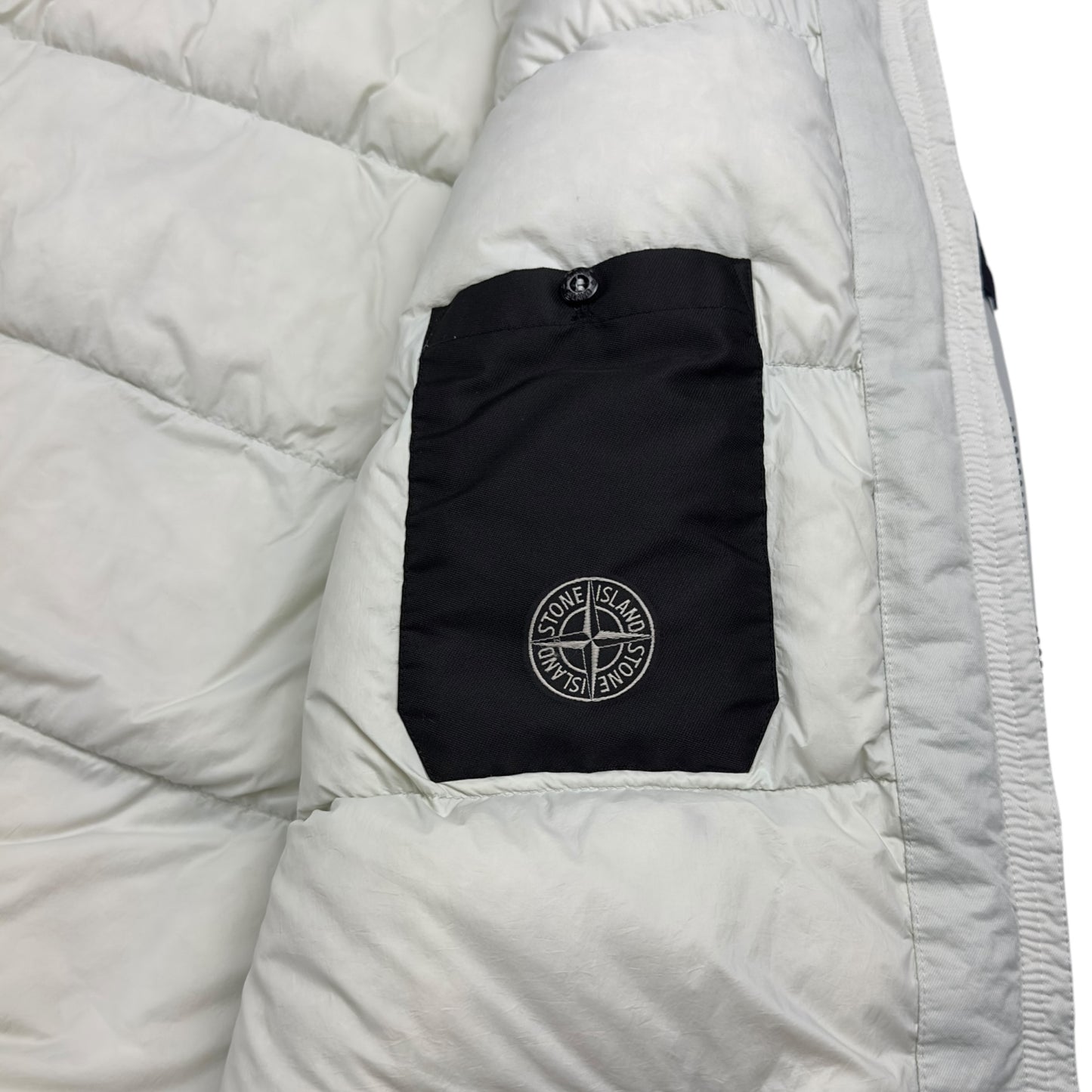 A/W 22 Stone Island Opaque Nylon Twill Down-TC Balaclava Puffer Jacket