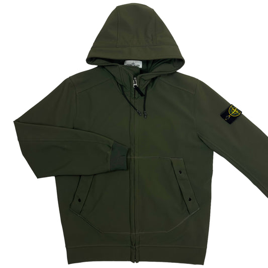 A/W 20 Stone Island Soft Shell R Jacket - Green
