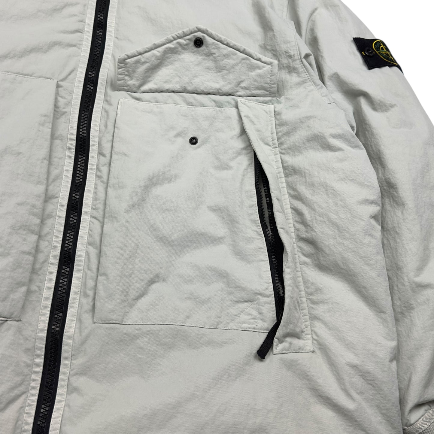 A/W 22 Stone Island Opaque Nylon Twill Down-TC Balaclava Puffer Jacket