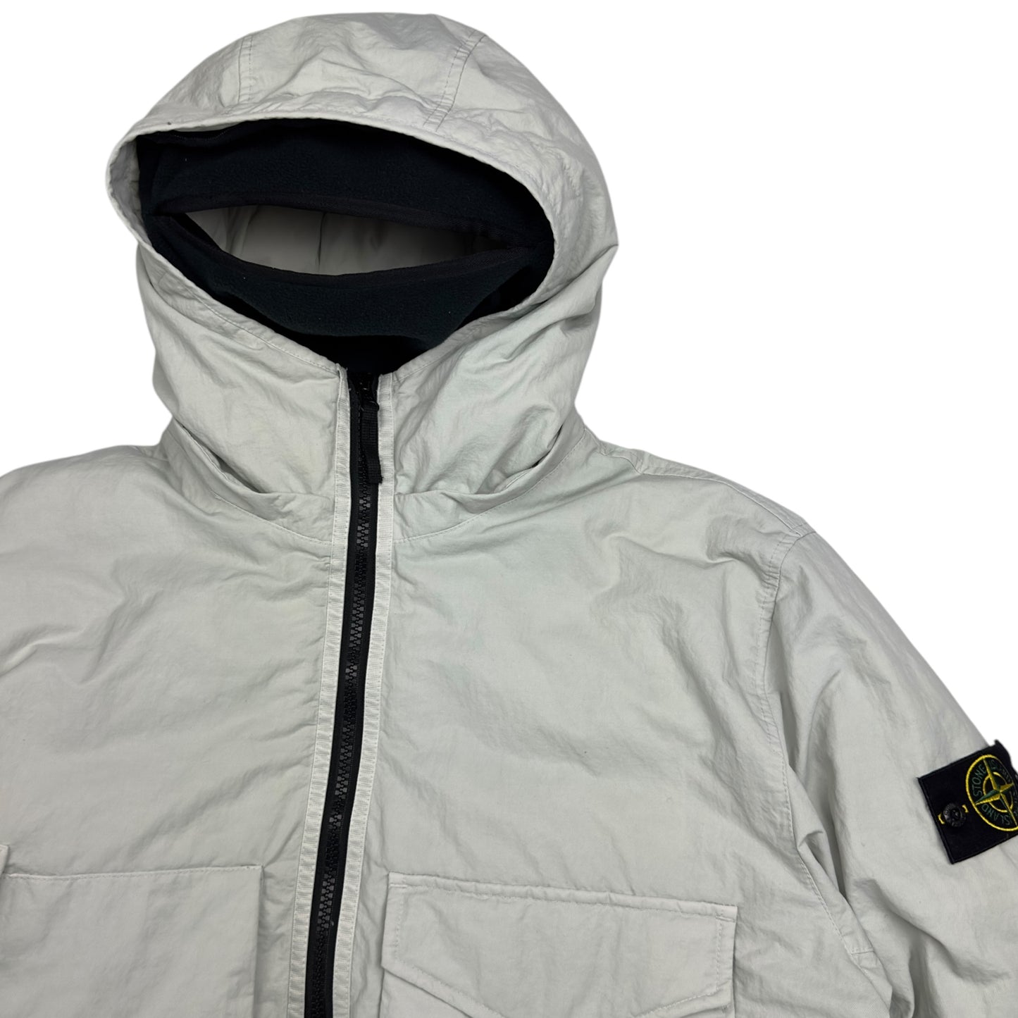 A/W 22 Stone Island Opaque Nylon Twill Down-TC Balaclava Puffer Jacket