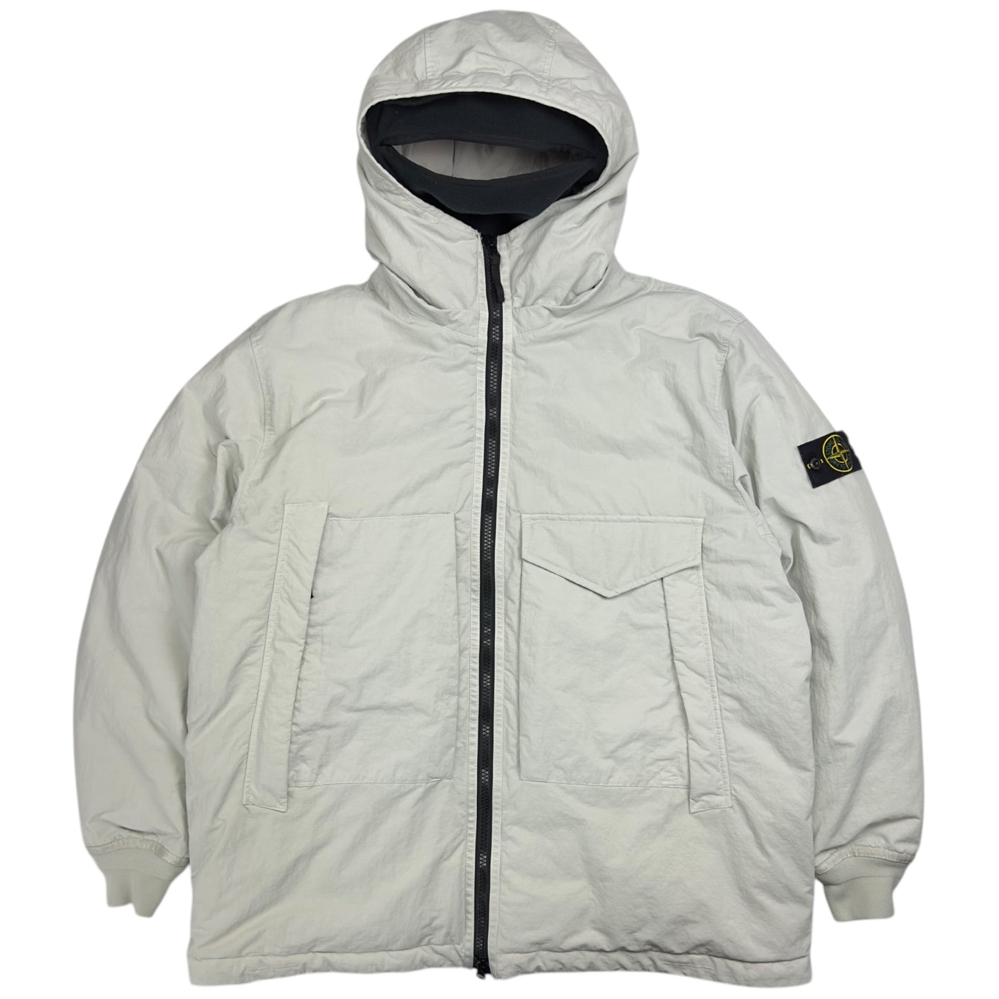 A/W 22 Stone Island Opaque Nylon Twill Down-TC Balaclava Puffer Jacket