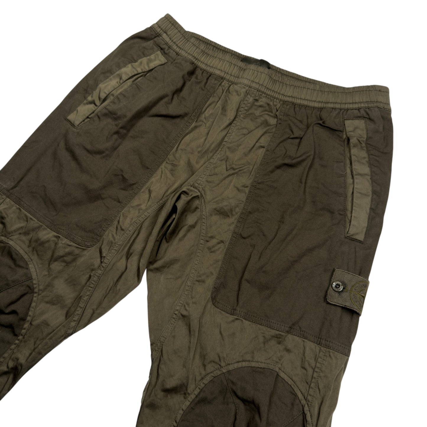 S/S 18 Stone Island Ghost Cargo Trousers 34 RE-T - Khaki