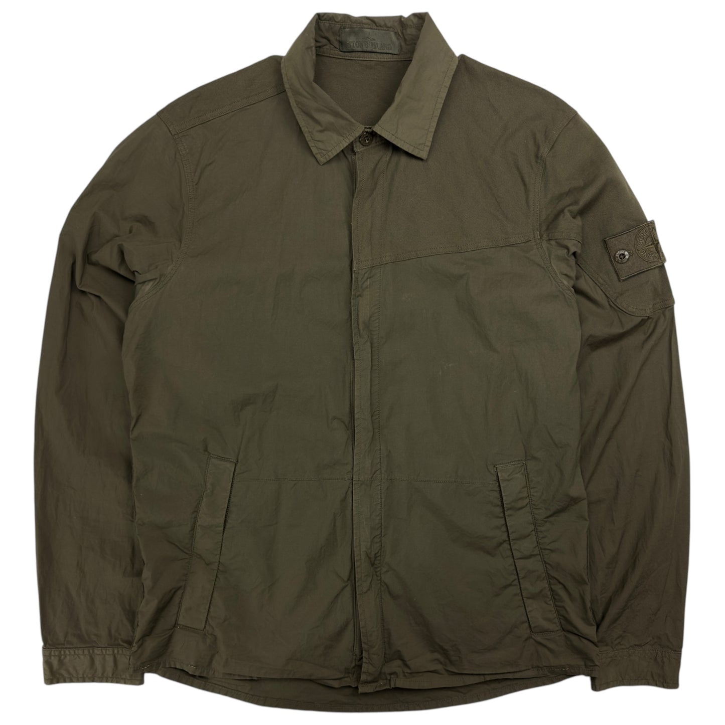 S/S 18 Stone Island Ghost Overshirt - Khaki