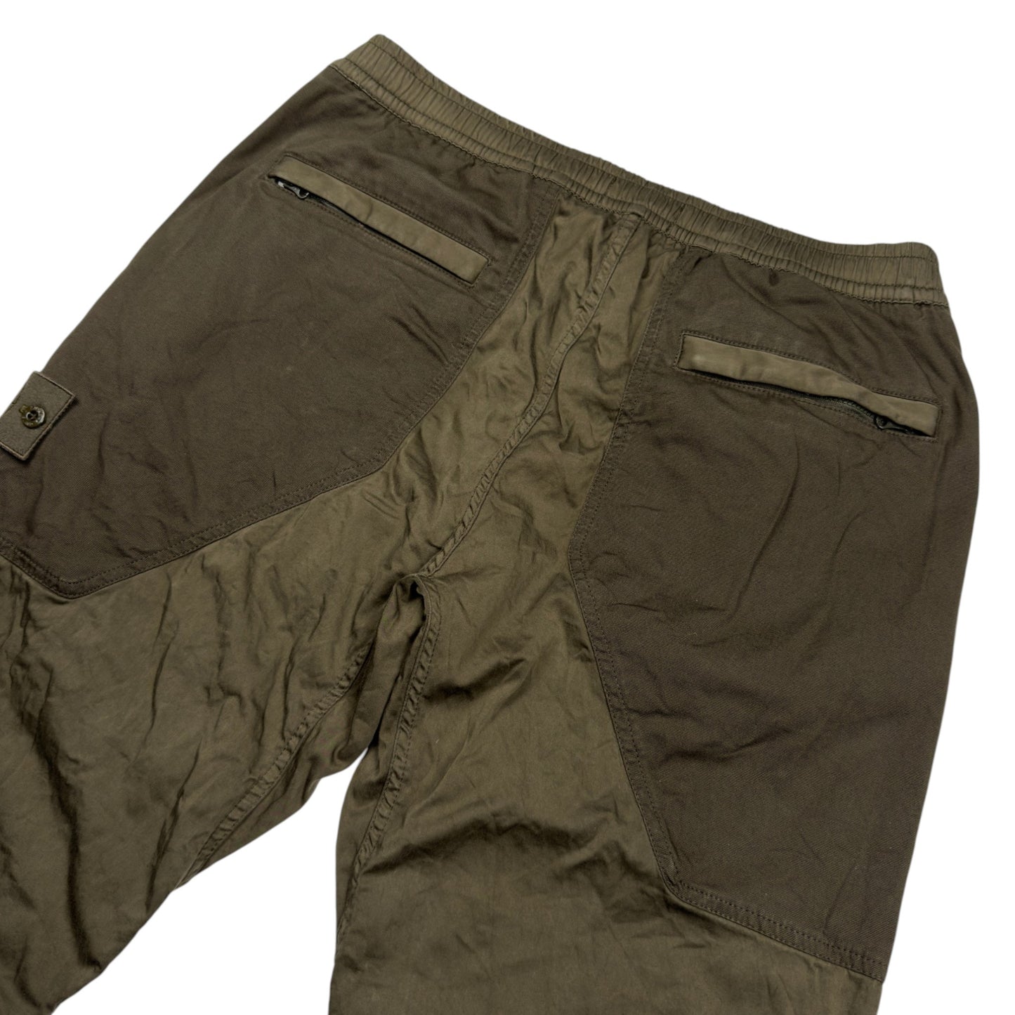 S/S 18 Stone Island Ghost Cargo Trousers 34 RE-T - Khaki