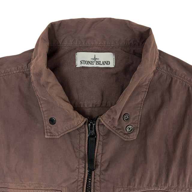 A/W 15 Stone Island Lined Cotton Overshirt