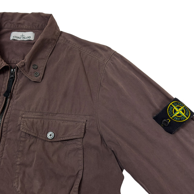 A/W 15 Stone Island Lined Cotton Overshirt