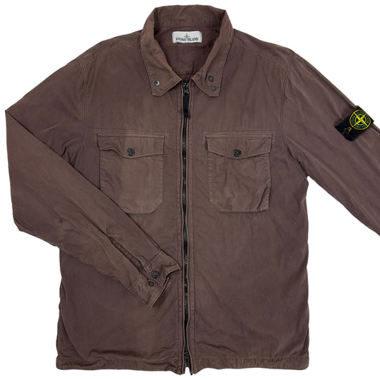A/W 15 Stone Island Lined Cotton Overshirt