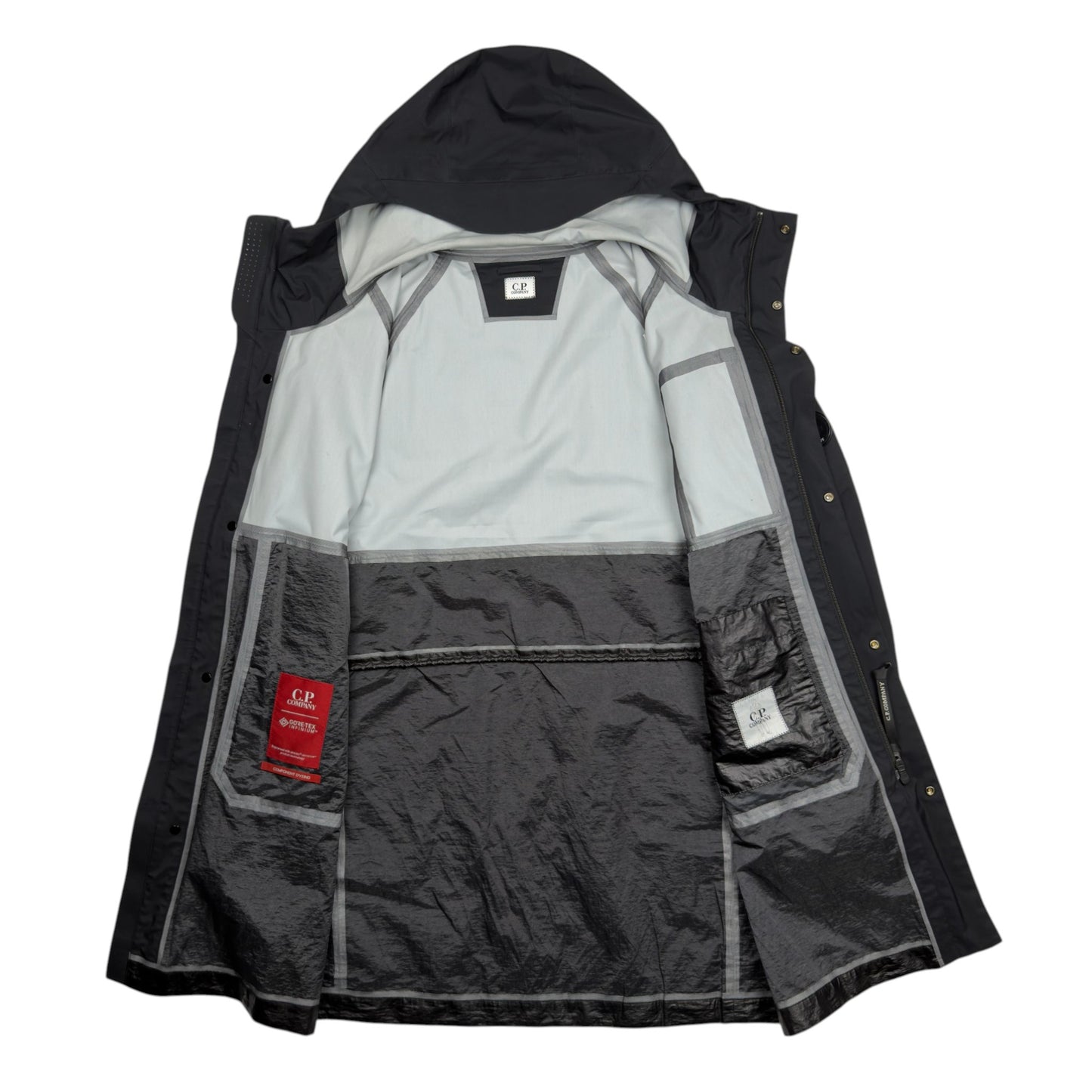 C.P. Company Gore-Tex Infinium Parka Jacket - Black