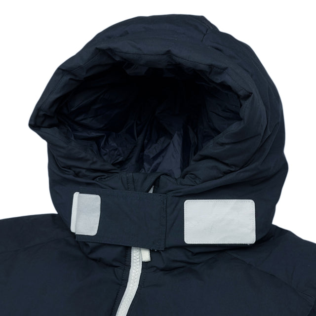 A/W 23 Stone Island Marina Rubber Wax Poplin Down Reflective Puffer Gilet