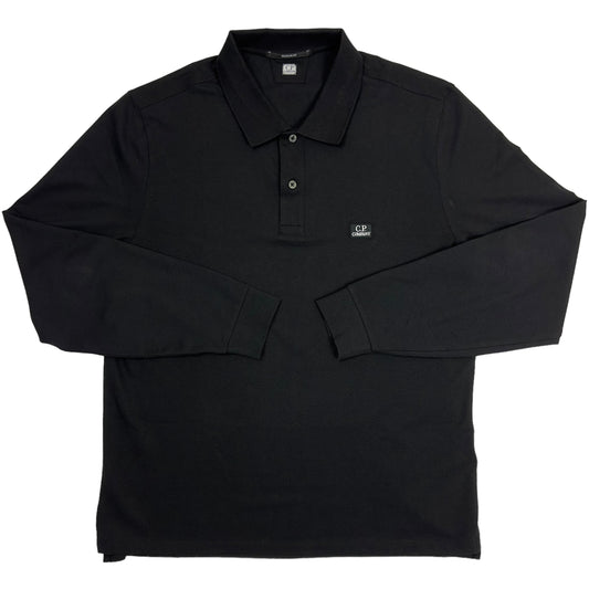 C.P. Company Long Sleeve Polo Shirt - Regular Fit