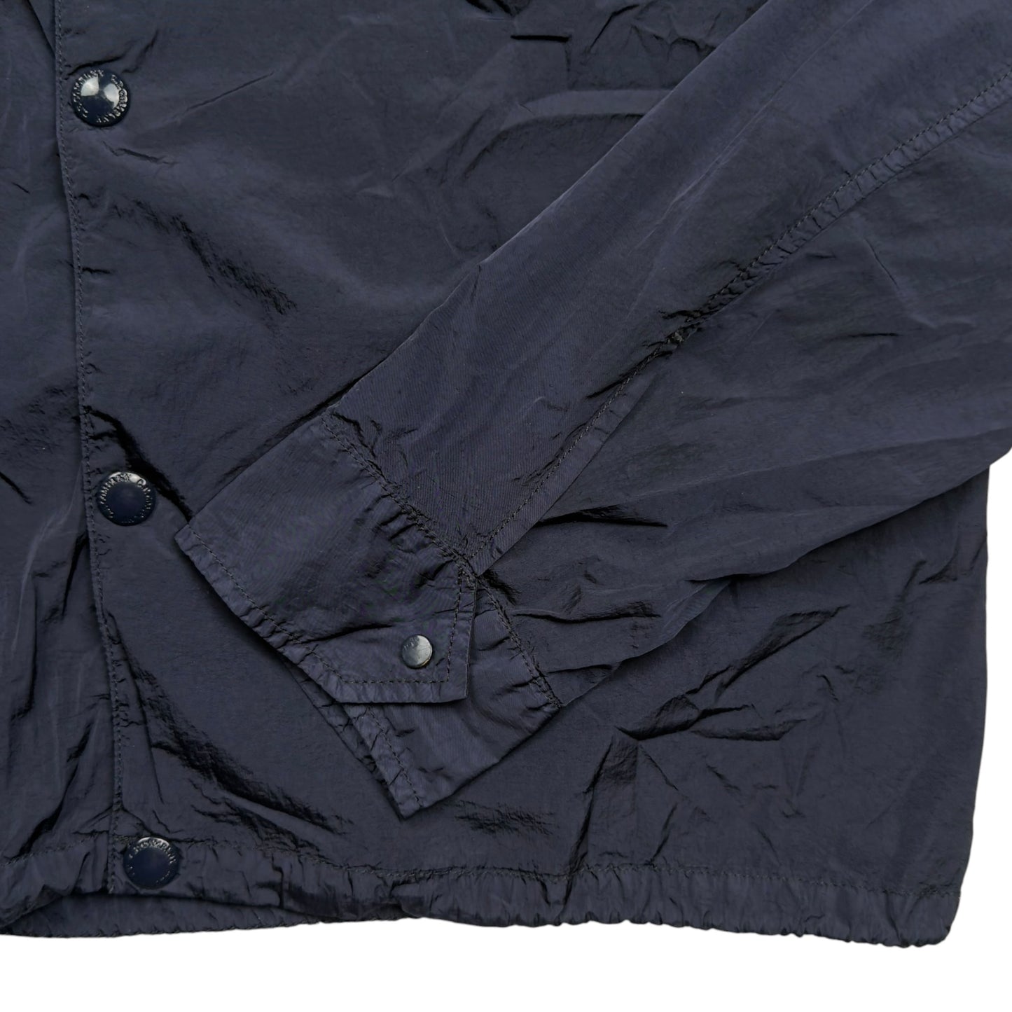 C.P. Company Chrome Hooded Overshirt - Navy