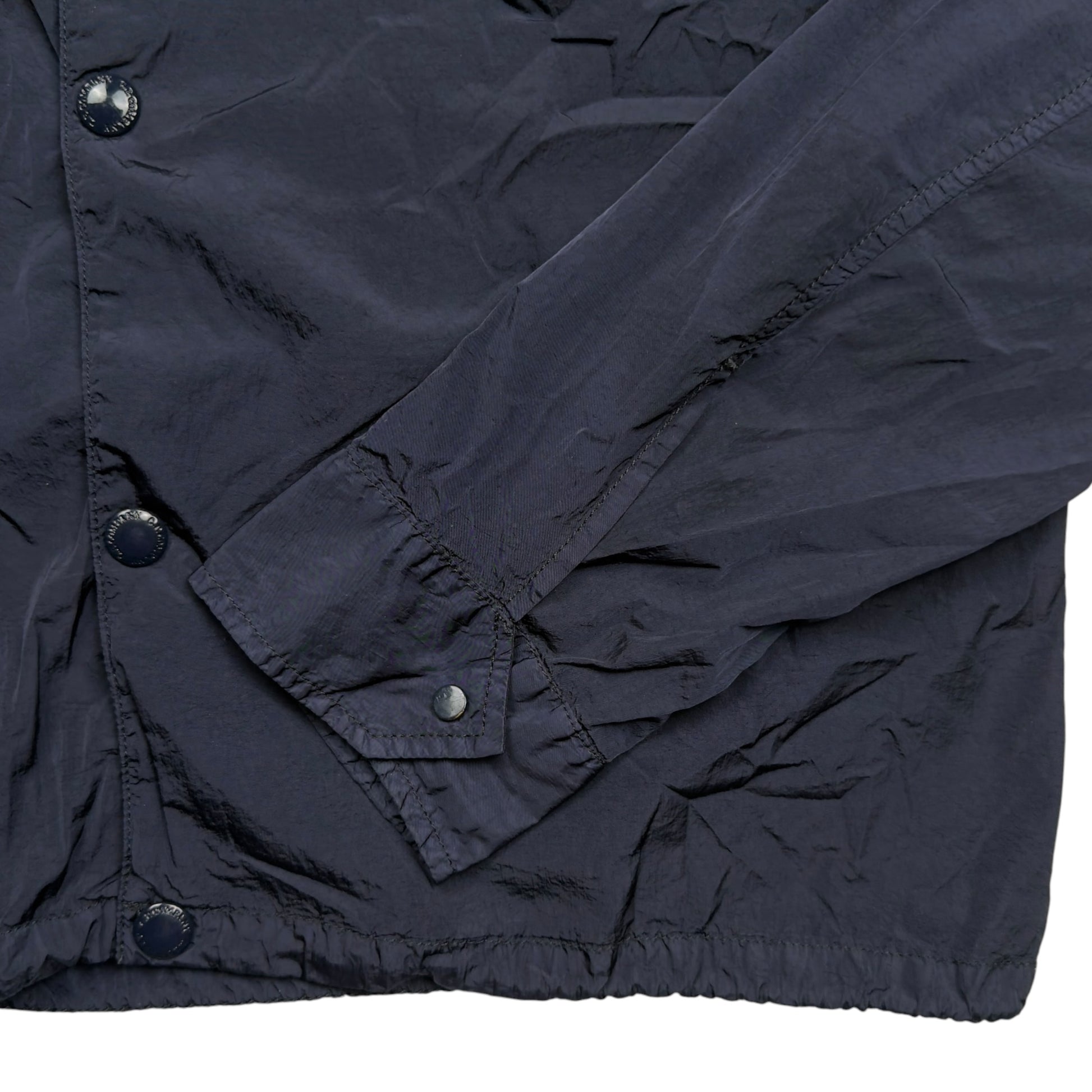 C.P. Company Chrome Hooded Overshirt - Navy