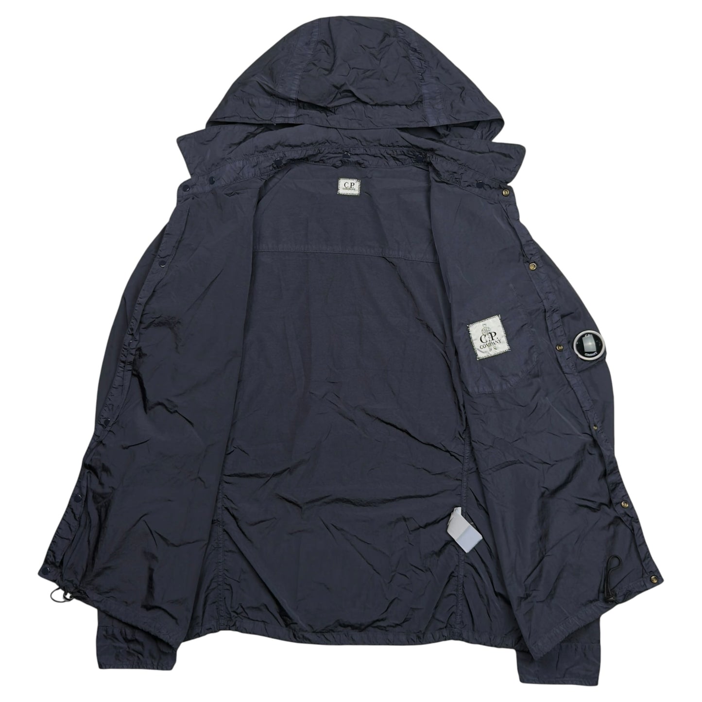 C.P. Company Chrome Hooded Overshirt - Navy