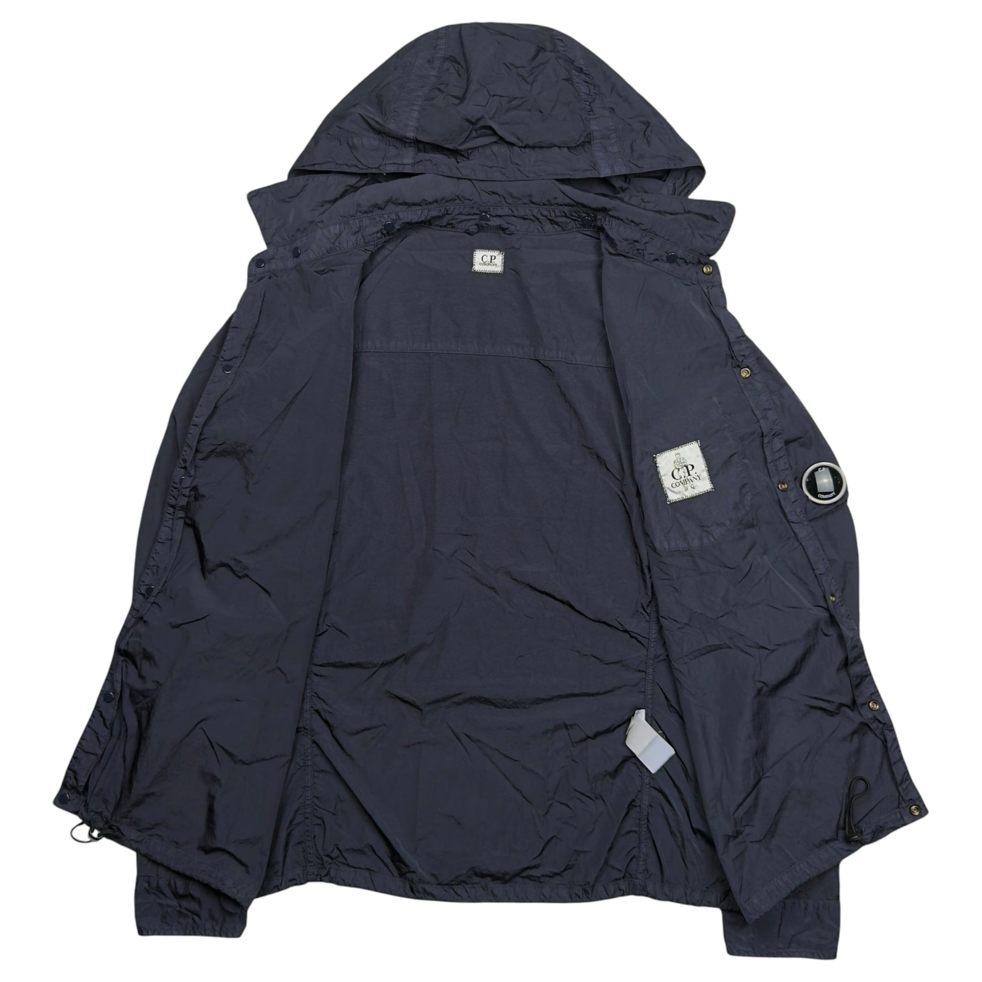C.P. Company Chrome Hooded Overshirt - Navy