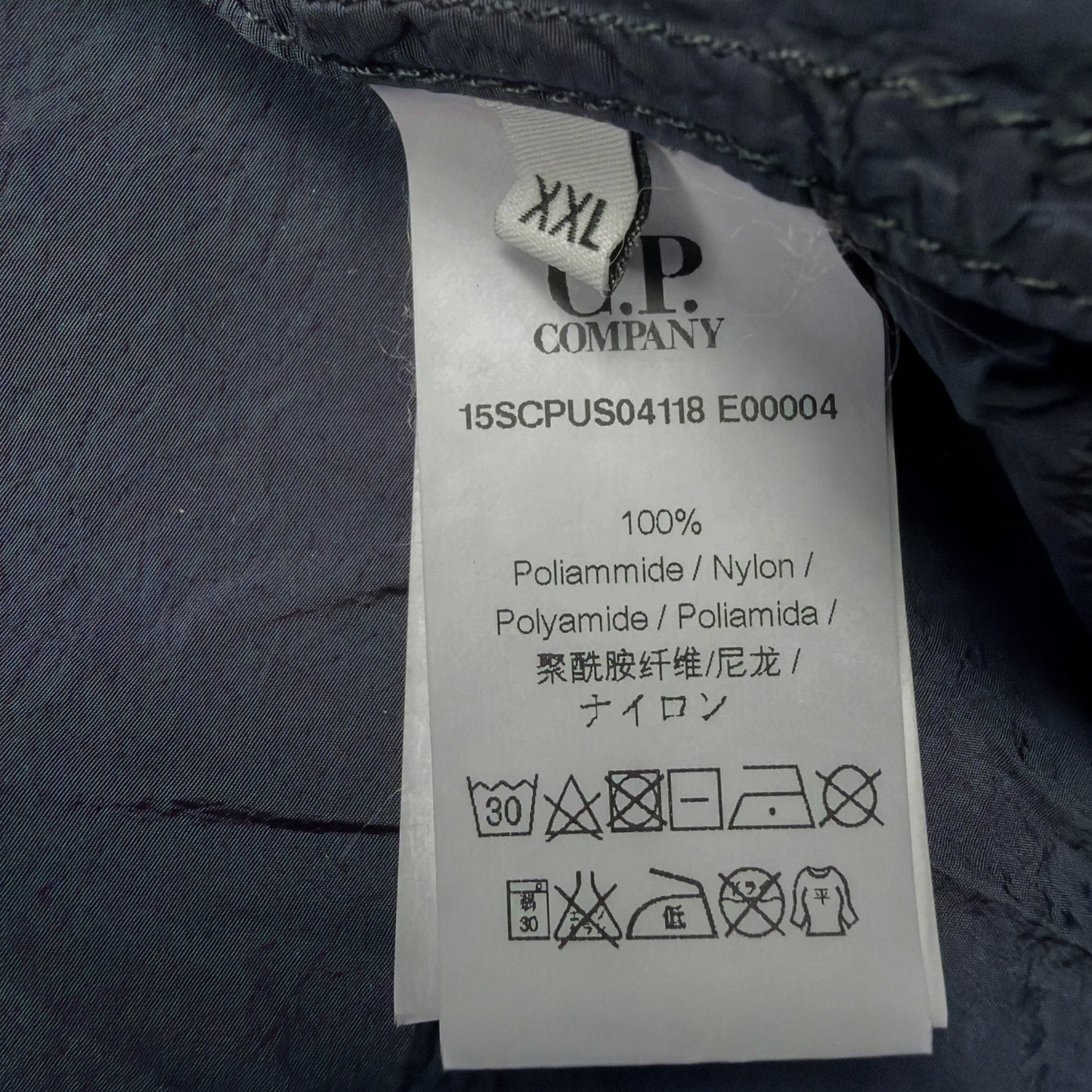 C.P. Company Chrome Hooded Overshirt - Navy