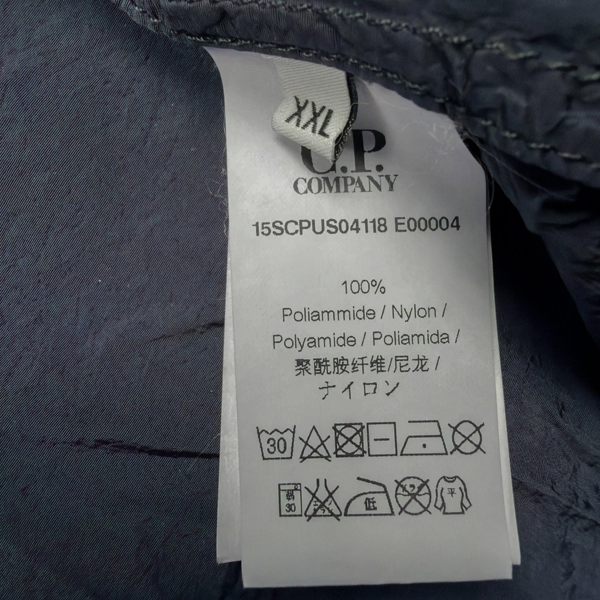 C.P. Company Chrome Hooded Overshirt - Navy