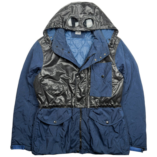C.P. Company Quartz Goggle Jacket - Blue / Black