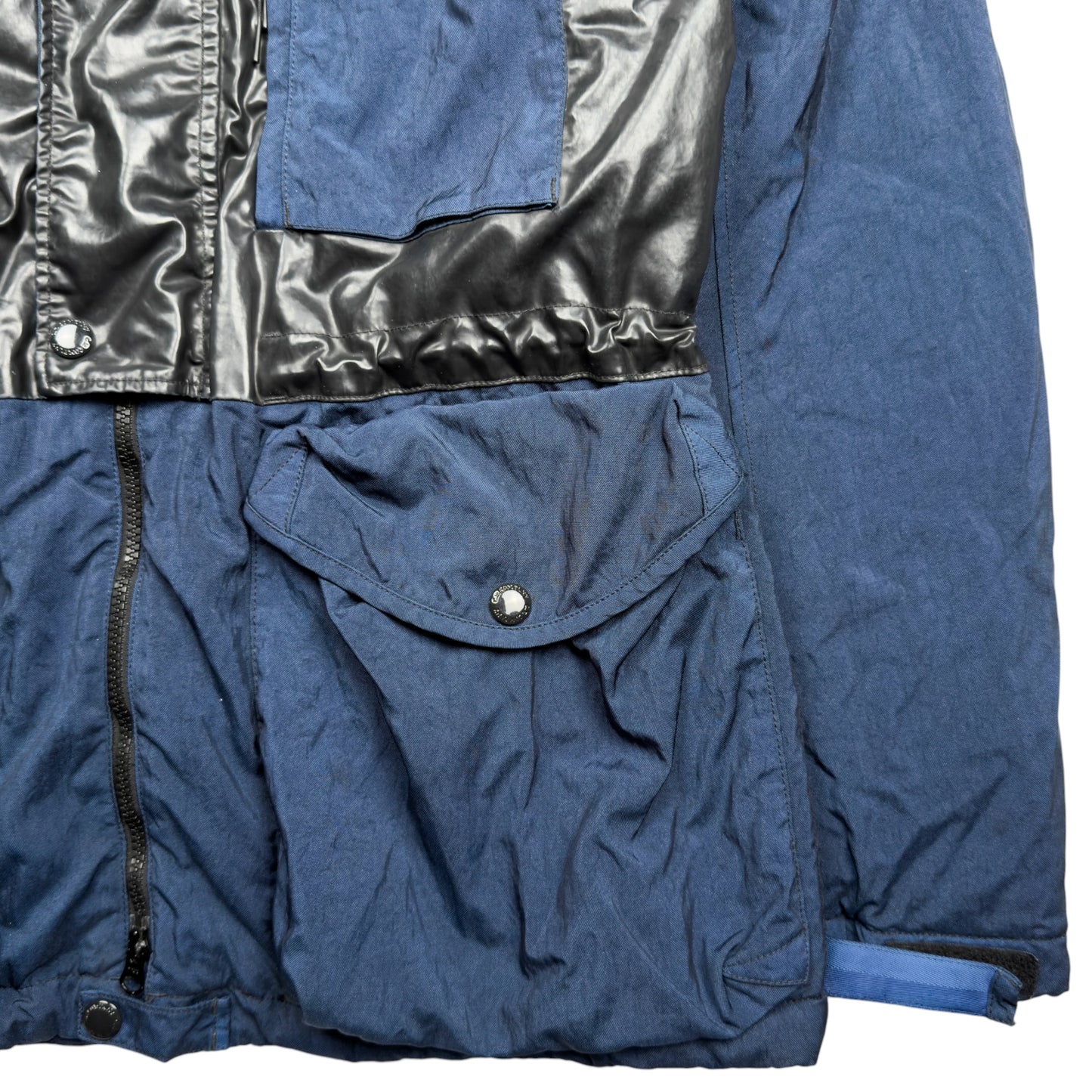 C.P. Company Quartz Goggle Jacket - Blue / Black