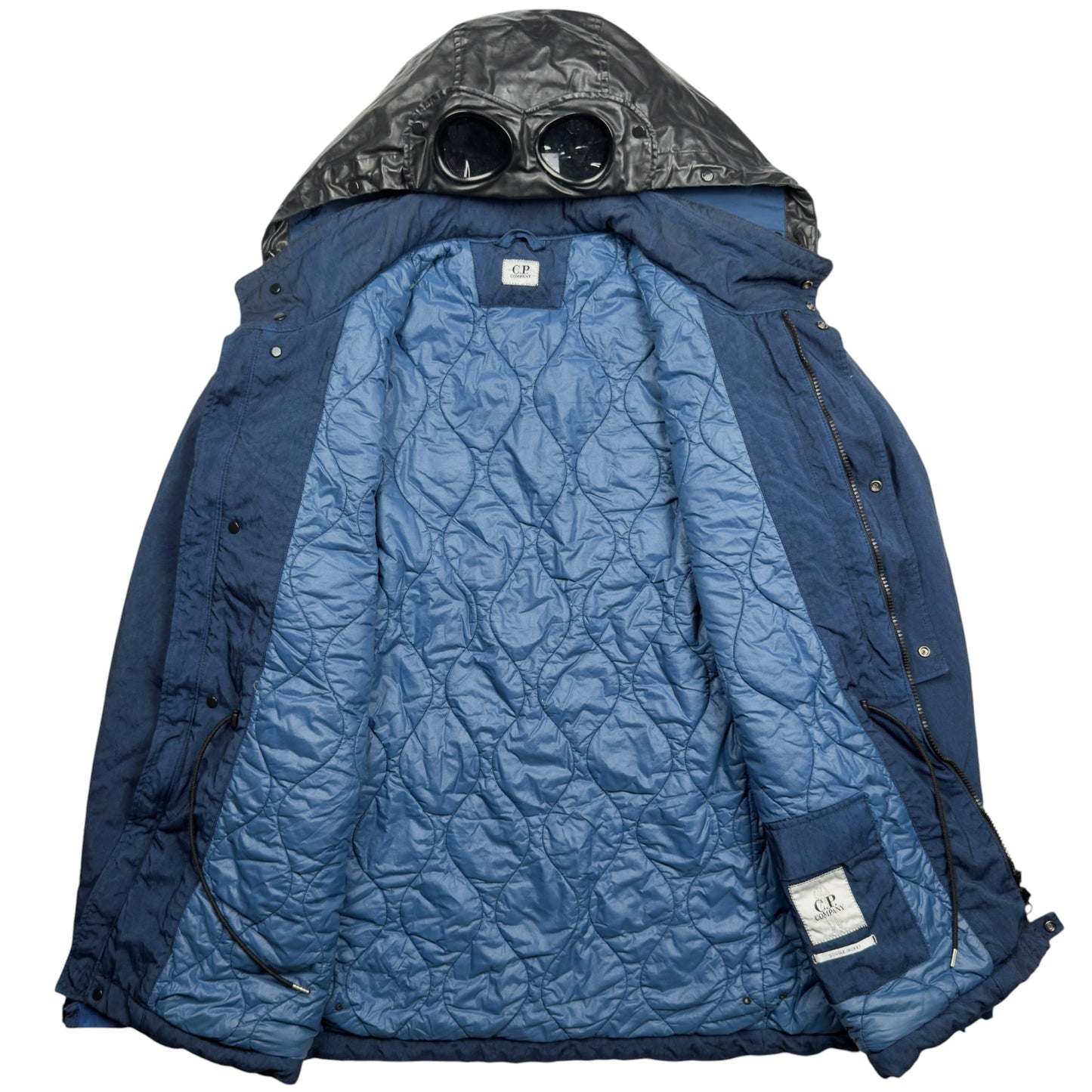 C.P. Company Quartz Goggle Jacket - Blue / Black