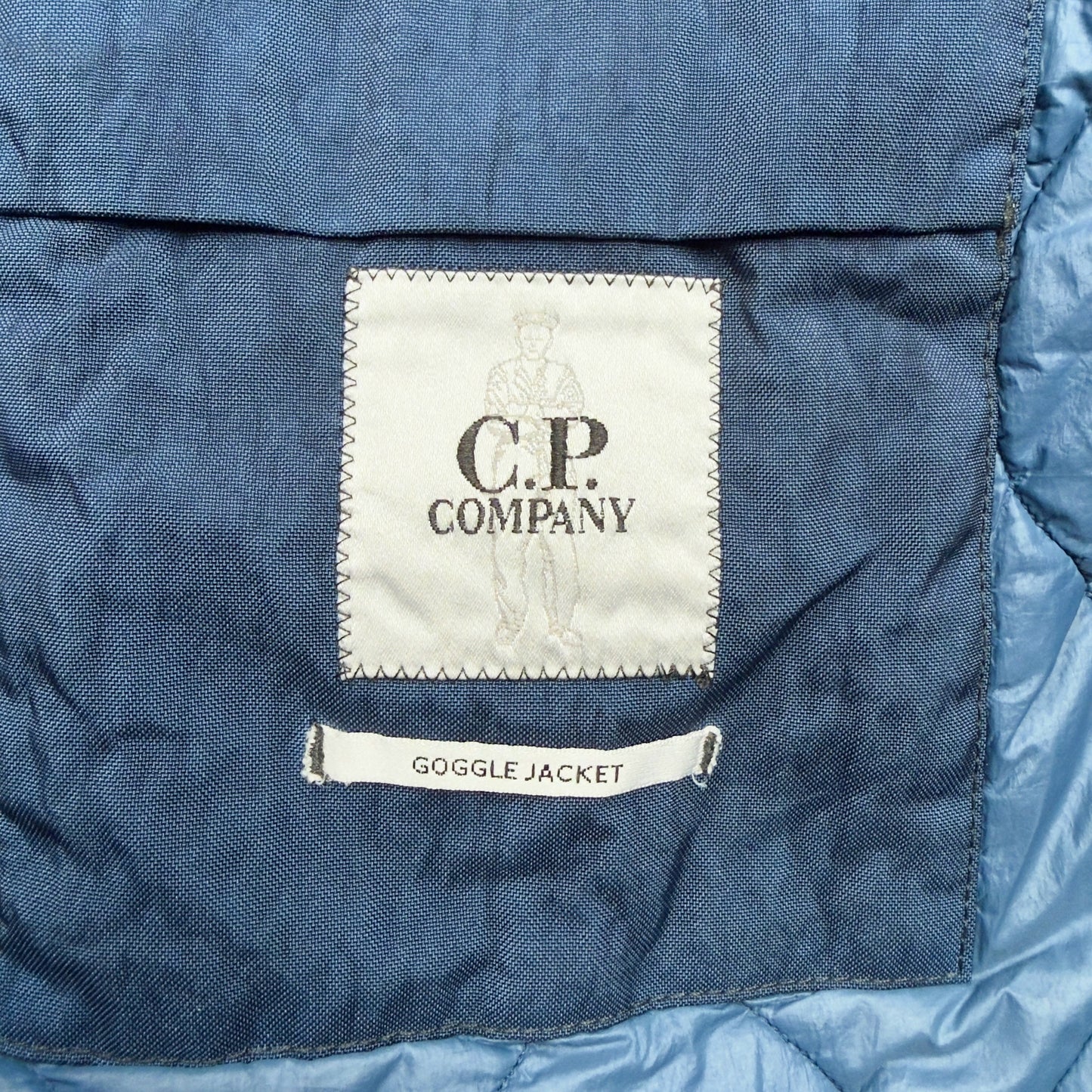 C.P. Company Quartz Goggle Jacket - Blue / Black