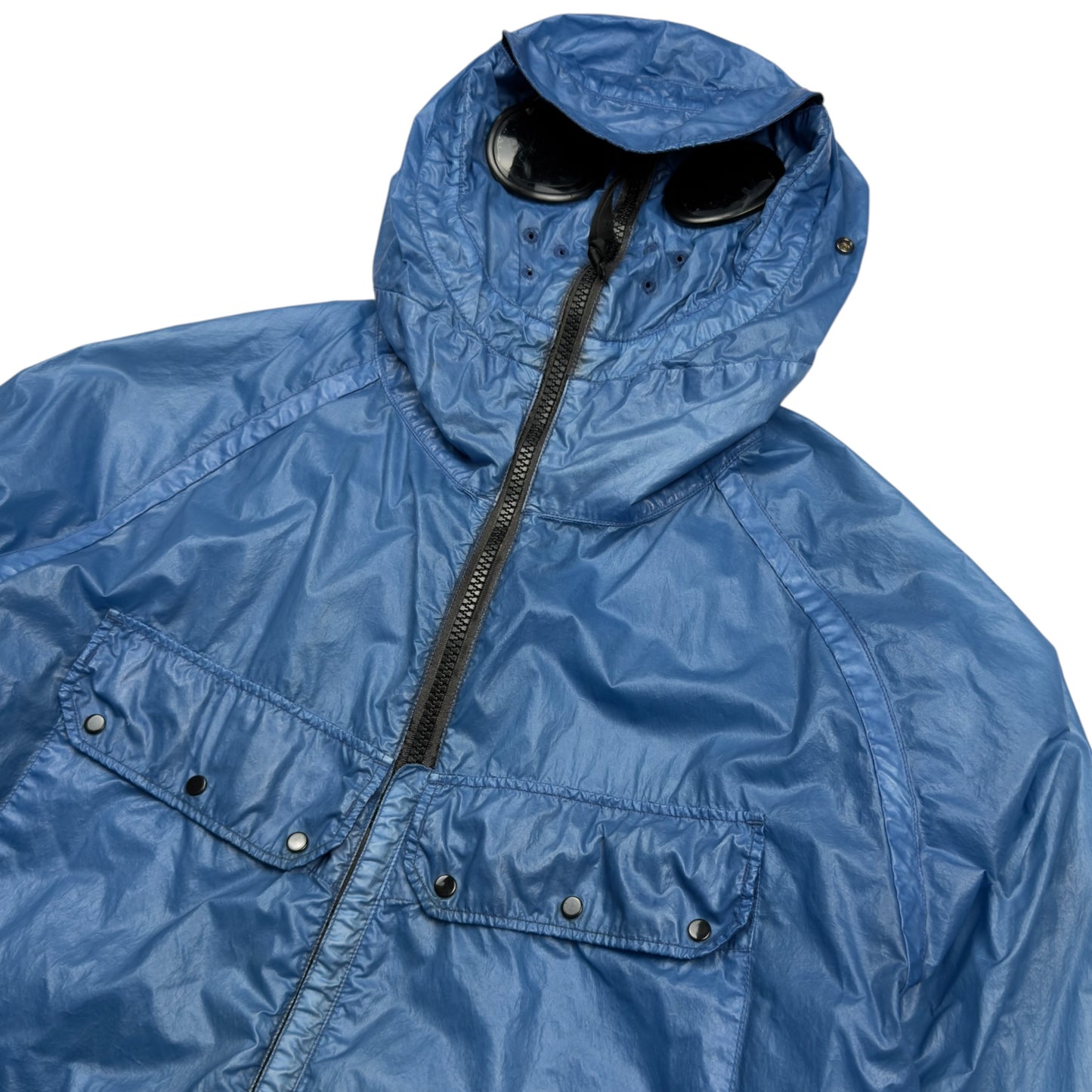 C.P. Company Nyber Explorer Goggle Jacket - Blue