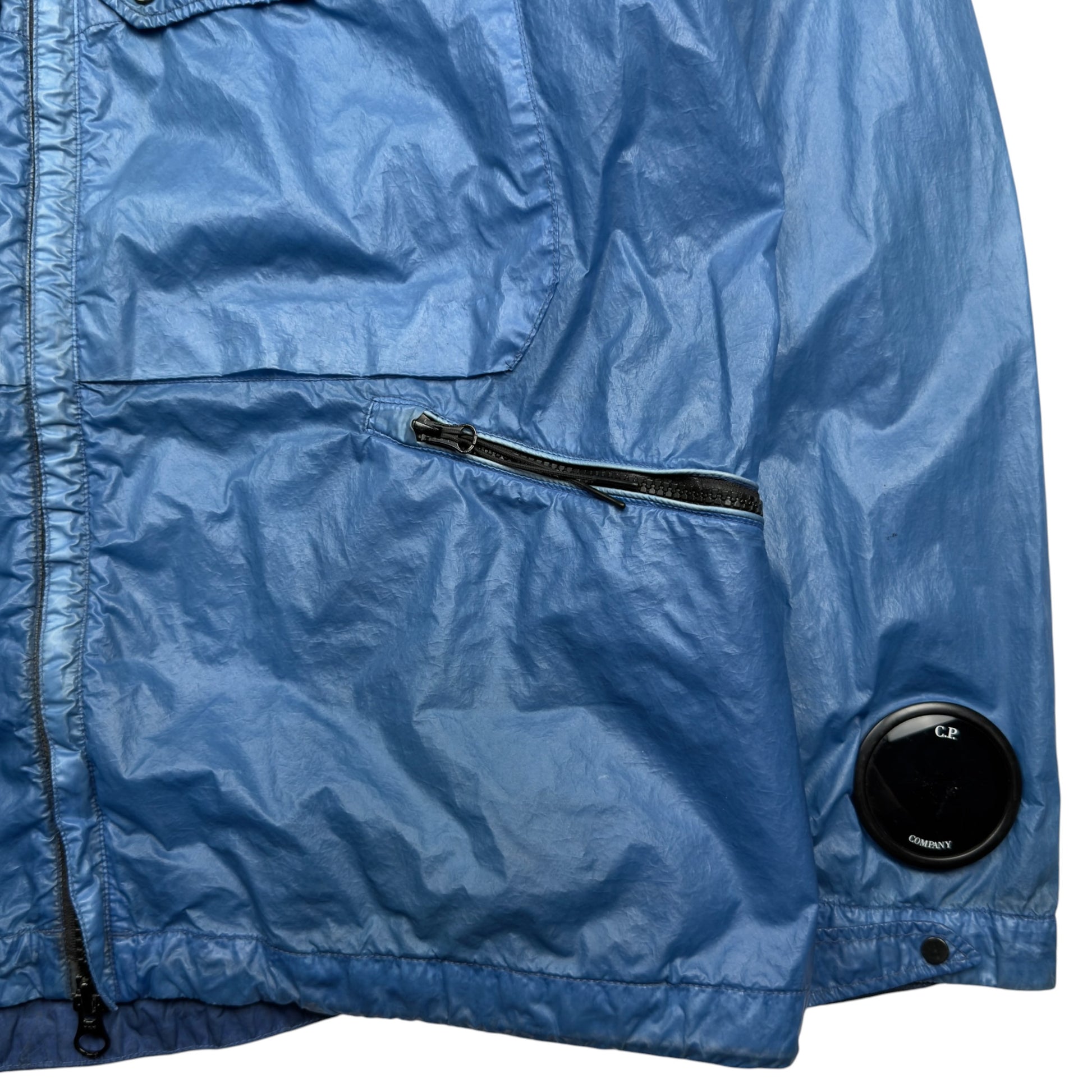C.P. Company Nyber Explorer Goggle Jacket - Blue
