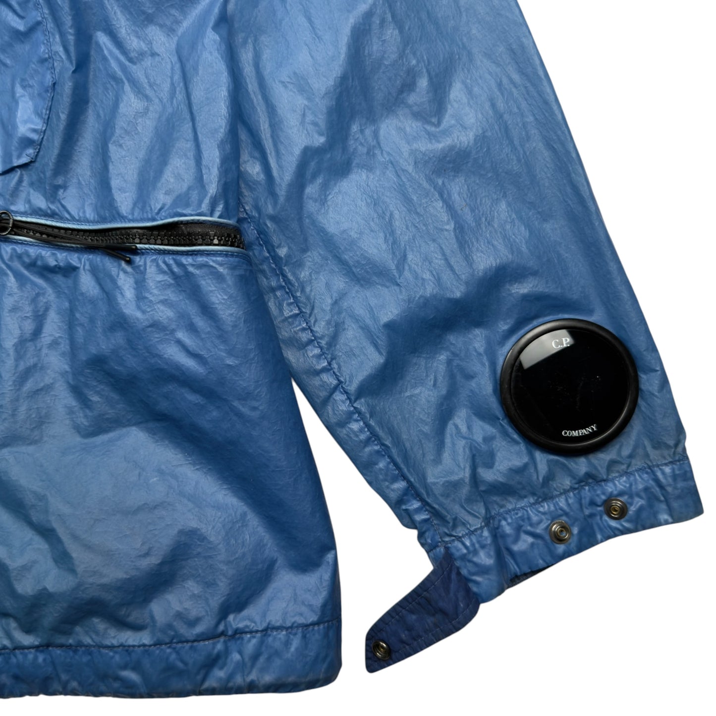 C.P. Company Nyber Explorer Goggle Jacket - Blue