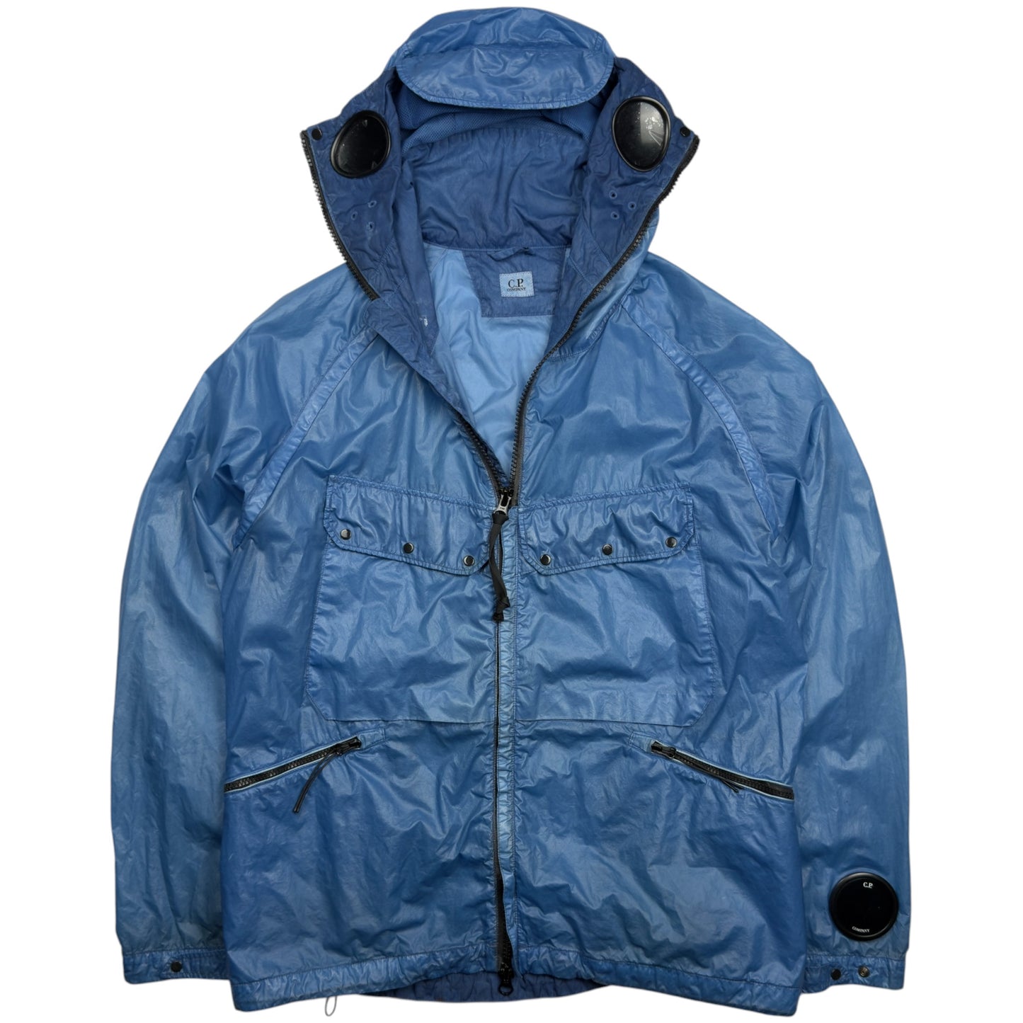 C.P. Company Nyber Explorer Goggle Jacket - Blue