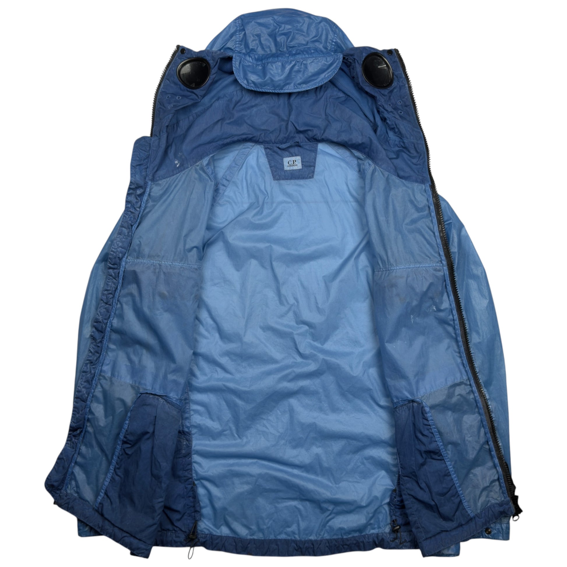 C.P. Company Nyber Explorer Goggle Jacket - Blue