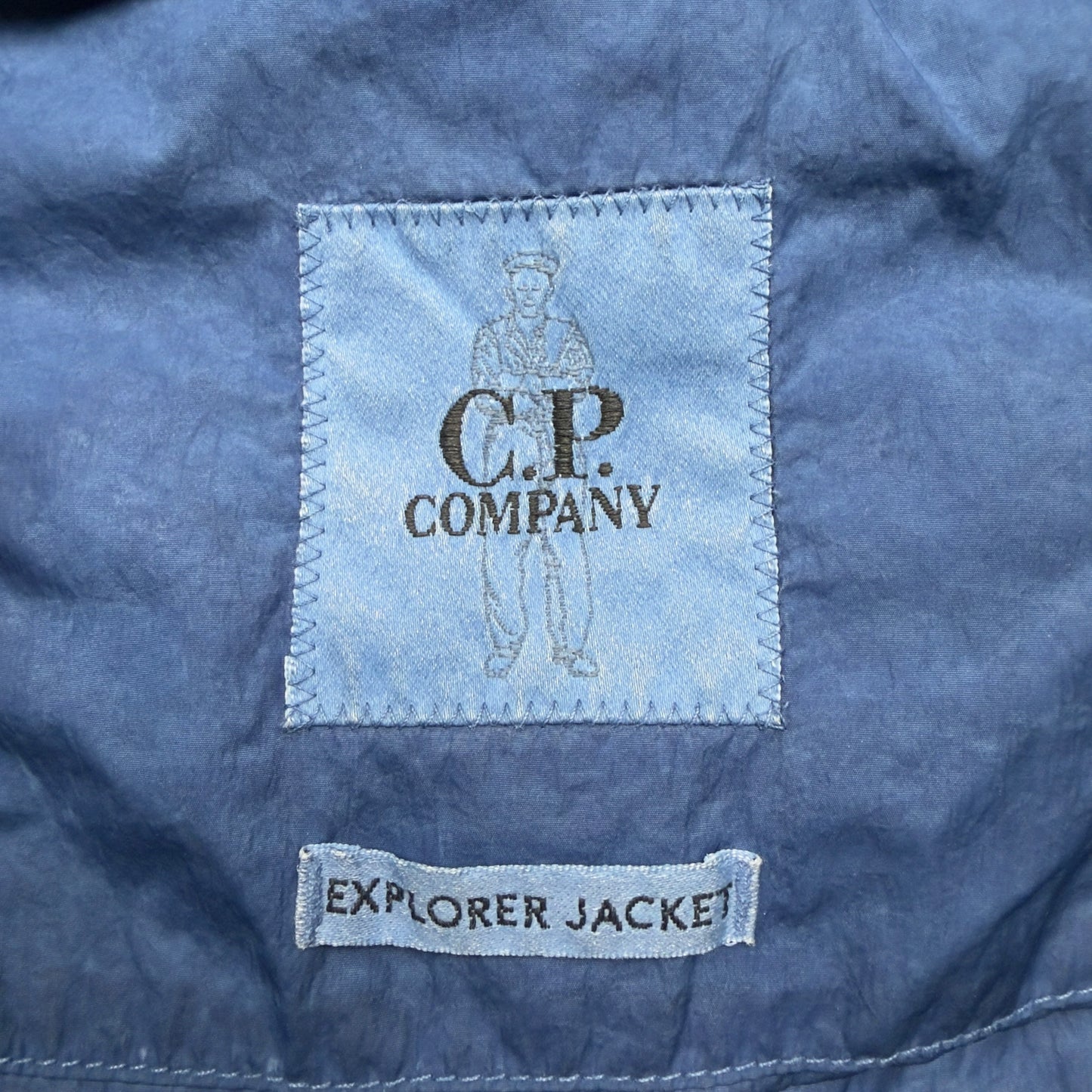 C.P. Company Nyber Explorer Goggle Jacket - Blue