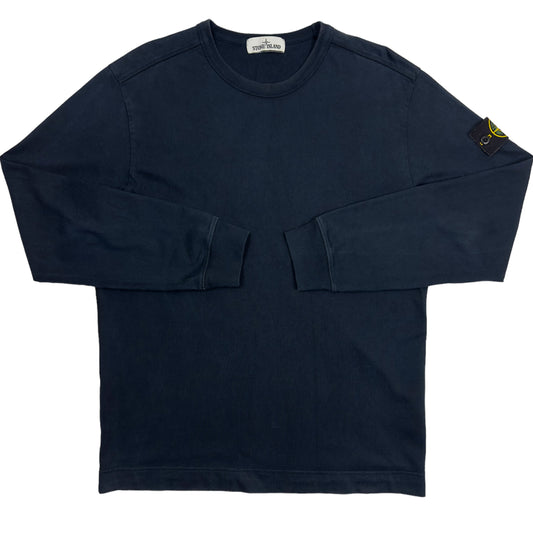 A/W 20 Stone Island Lightweight Crewneck Sweater - Navy