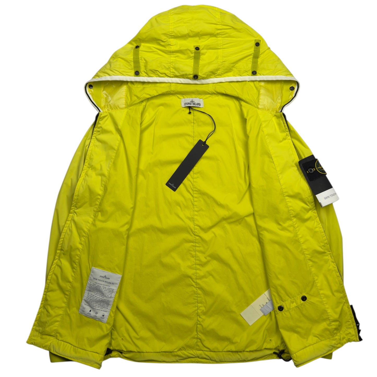 S/S 22 Stone Island Skin Touch Nylon-TC - Yellow