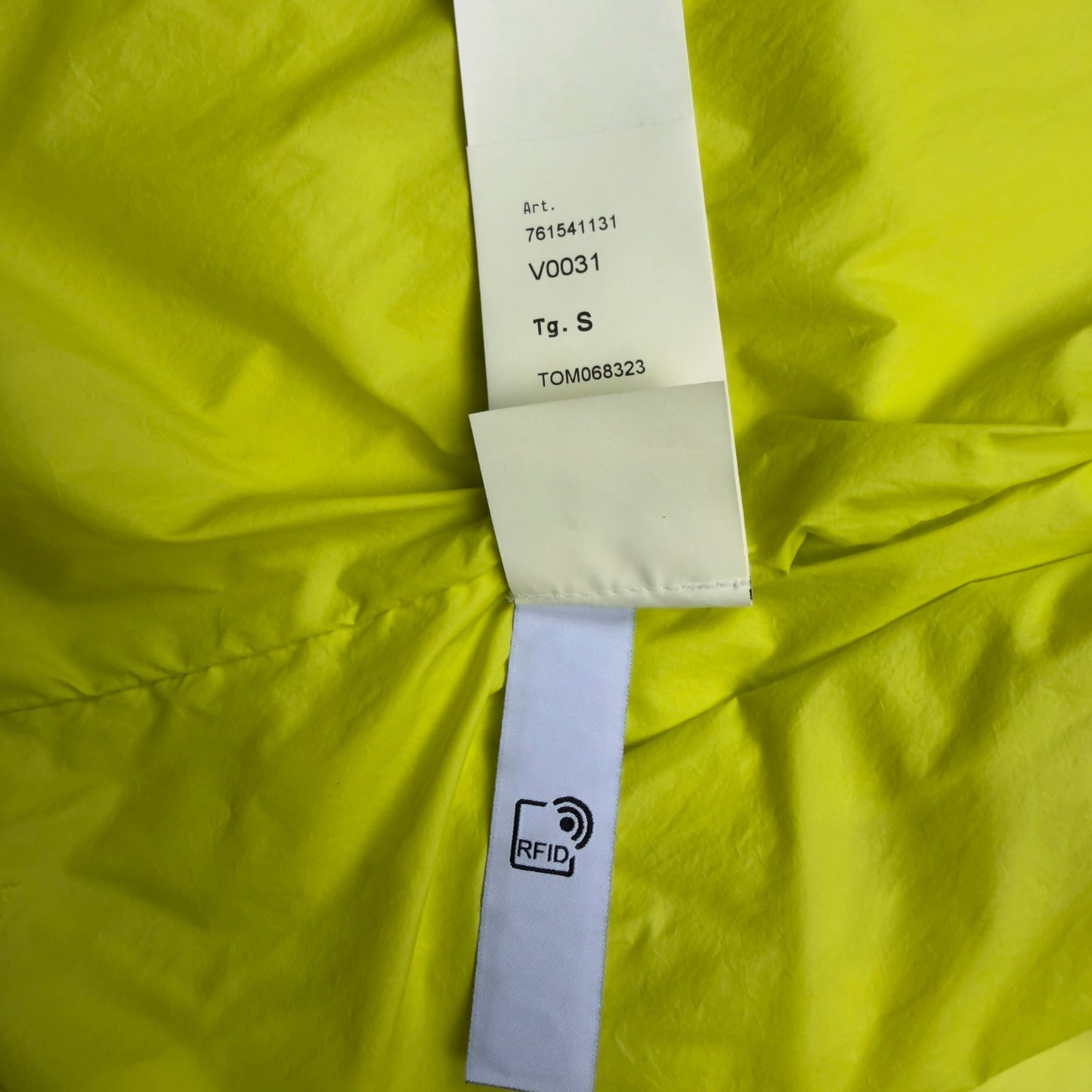 S/S 22 Stone Island Skin Touch Nylon-TC - Yellow