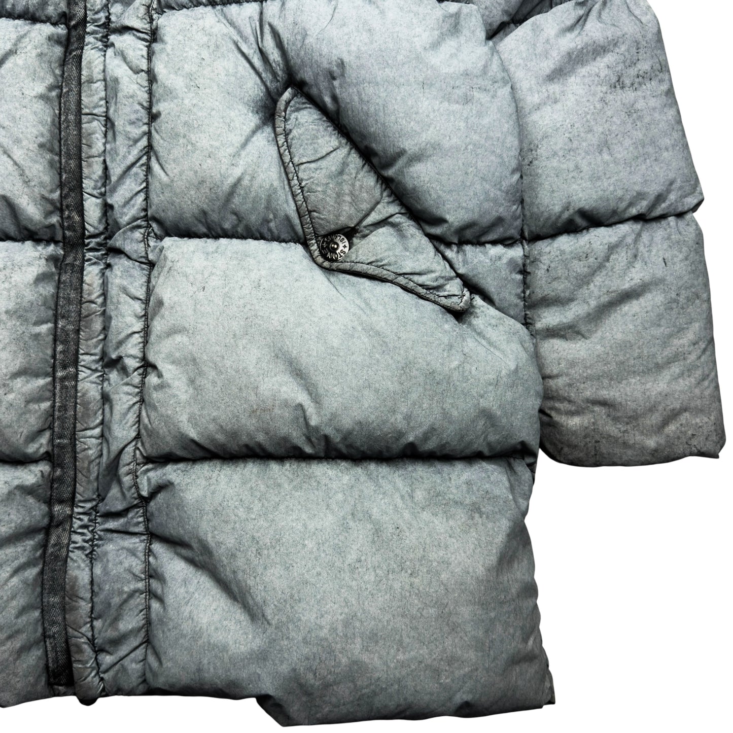 A/W 17 Stone Island Tela Nylon Down With Frost Finish Puffer Jacket