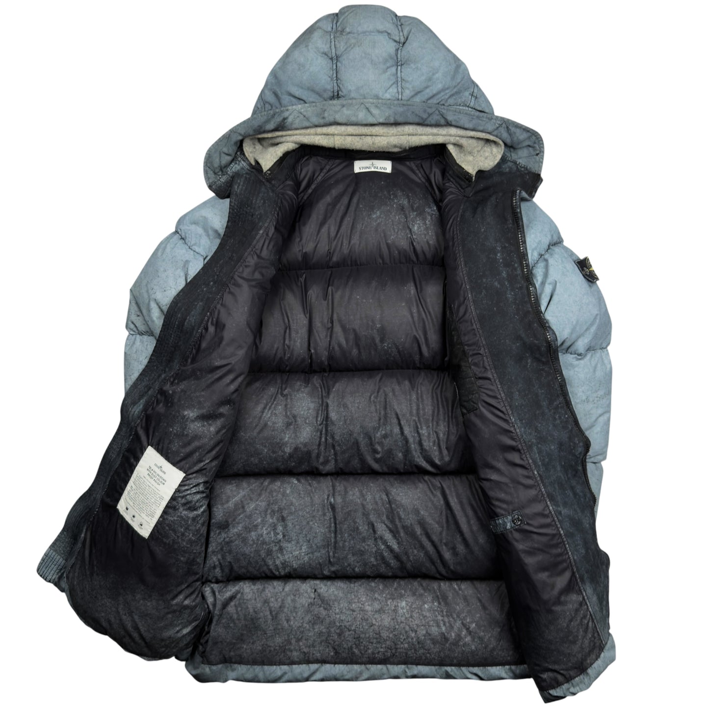 A/W 17 Stone Island Tela Nylon Down With Frost Finish Puffer Jacket